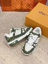 LOUIS VUITTON TRAINER OLIVE GREEN