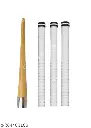 1-Wooden Cone, 3-White Grip,