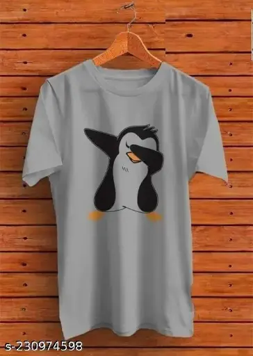 Half Sleeve Printed Mens Polyester Tshirt.
